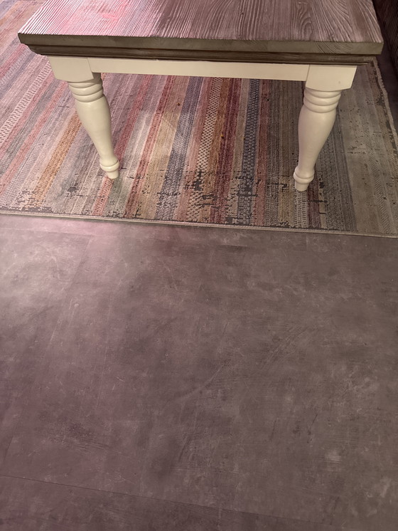 Image 1 of table basse fleurie