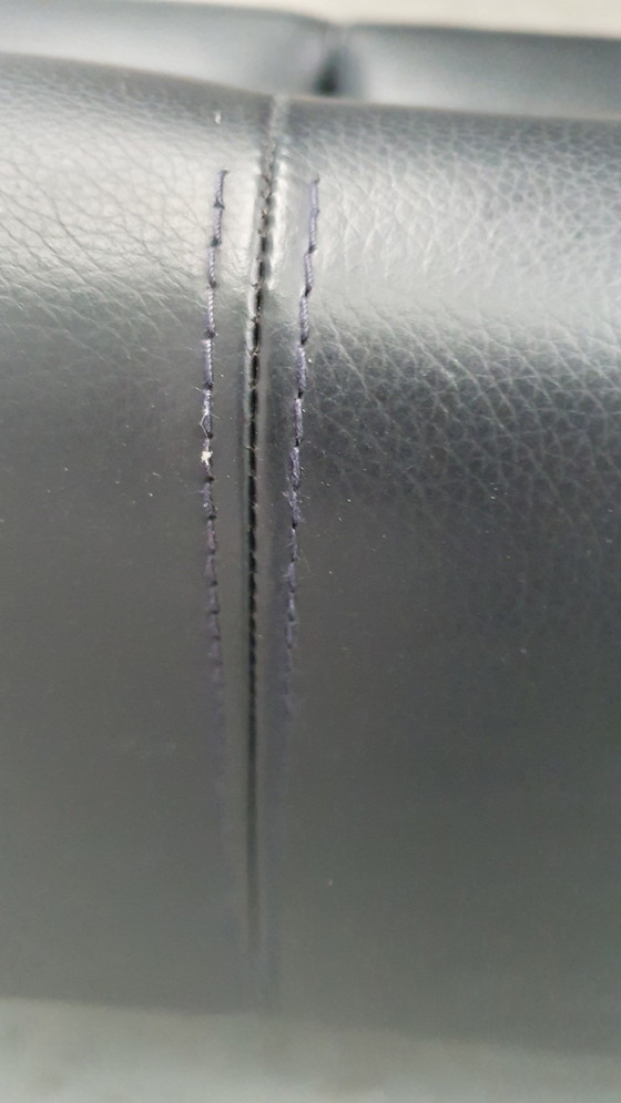 Image 1 of Asienta Design Sofa 3Z Black Leather Wilkhahn Jehs & Laub 2019