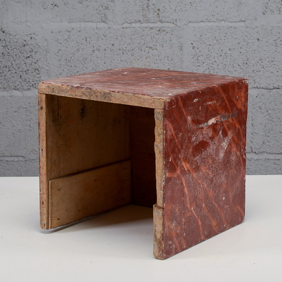 Base d'exposition cube laquée – Sacs seau, Bois, Industrieel (photo 3 of 7)