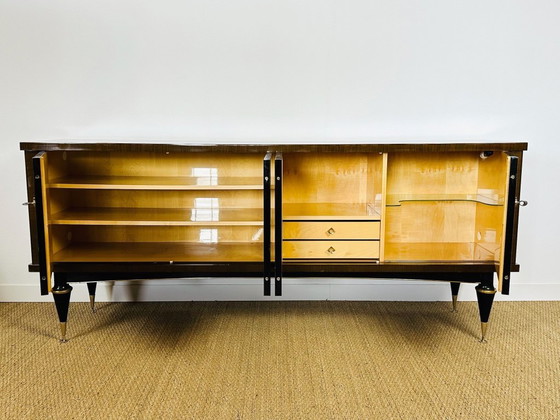 Image 1 of Art Deco dressoir van mahoniehout, Frankrijk, jaren 1940