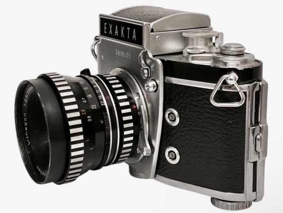 Image 1 of Exakta Varex IIb – Vintage 35mm SLR with Enna Lithagon 35mm f/2.8 lens