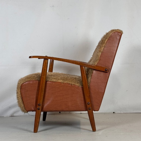 Image 1 of Roemeense harige fauteuil, 1960