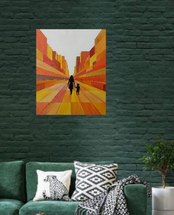 Image 1 of Passage to Elsewhere – Original painting by the artist 2Luss'Art, 12F format