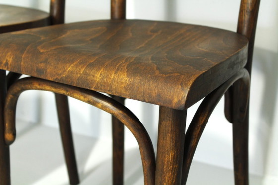 Sedie da pub Thonet H-48, anni '30, set di 6 – Sedie da pranzo, Legno (photo 10 of 16)