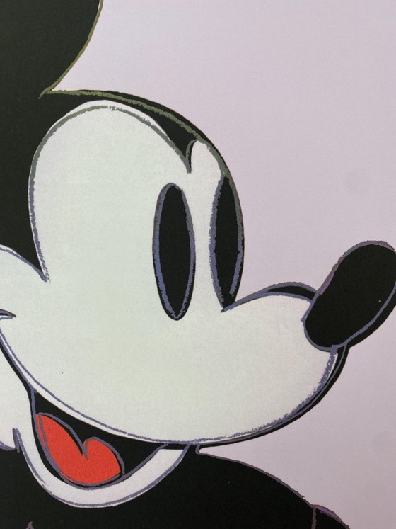 Image 1 of Después de Andy Warhol, Mickey, década de 1980, litografía