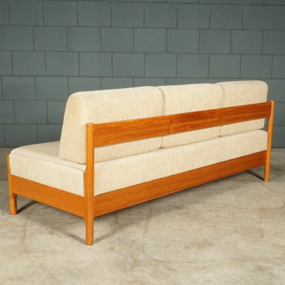 Image 1 of Ensemble de bancs pliants danois – Den Blaa Fabrik – 1960