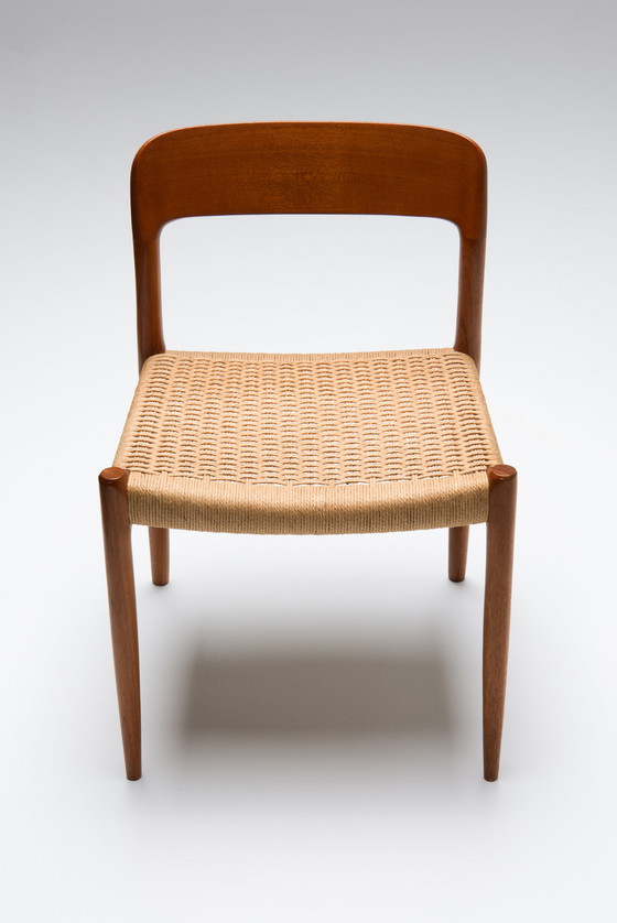 Image 1 of Ensemble de 4 chaises de salle à manger 'Model 75' - Niels O. Møller