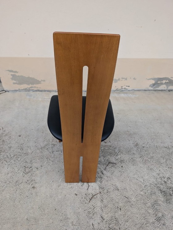 Image 1 of Satz von 6 Stühlen von Mario Marenco für Mobilgirgi, 70er Jahre