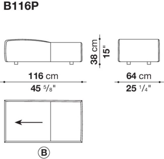 Image 1 of BEND Sofa B&B