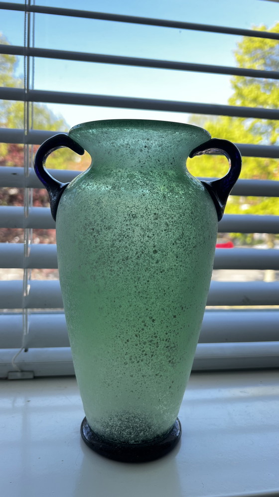 Image 1 of Murano Smooth Amphora Vase 1950s-60s