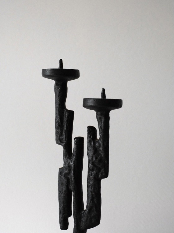Image 1 of Horst Dalbeck Brutalist Candle Holder