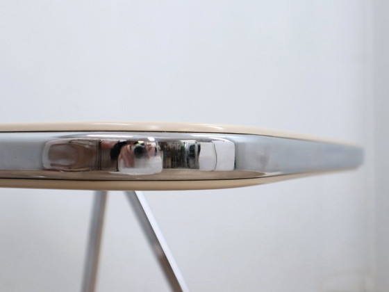 Image 1 of Platone Folding Table by G. Piretti for A. Castelli 1970s Edition