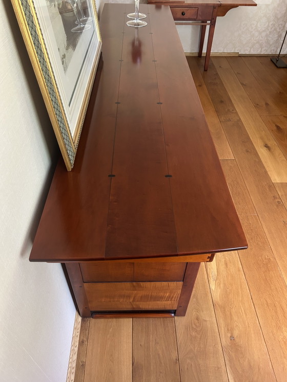 Image 1 of Schuitema Credenza in legno di ciliegio in stile Shaker