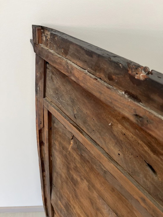 Image 1 of Cassettone - Noce - Comò con specchiera