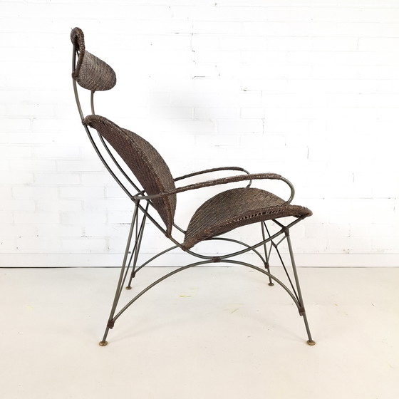 Image 1 of Fauteuil vintage Yuzuru Yamakawa avec table basse