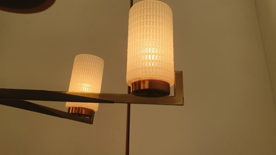 Lustre vintage en laiton et cuivre, style années 50, Arredoluce Murano – Copper, Glass (photo 12 of 20)