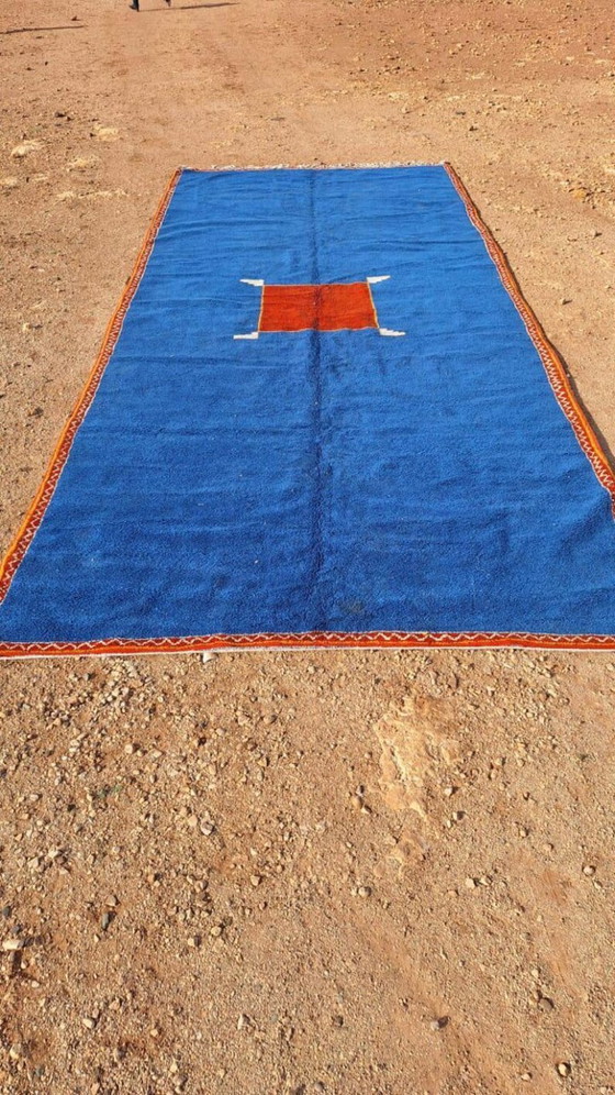 Image 1 of Tapis berbère en laine authentique 450cmx200cm