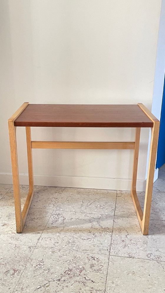 Vintage salontafel van exotisch hout – PIER IMPORT, Wood (photo 3 of 32)
