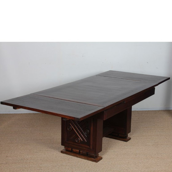 Dining table in the style of Charles Dudouyt, 1940 – Wood (photo 3 of 10)