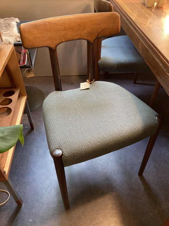 Image 1 of 4 sedie da pranzo vintage uniche di Fristho