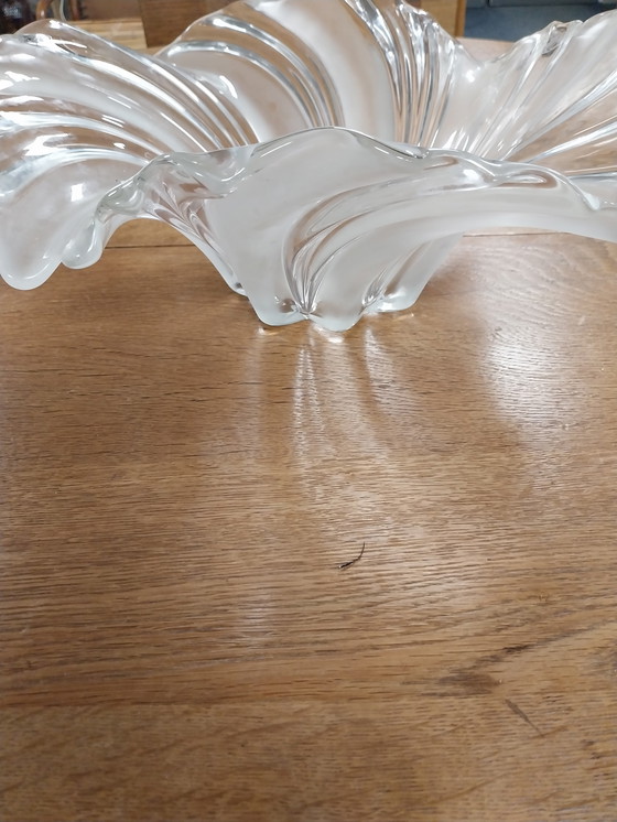 Image 1 of 1x Coupe en cristal Vannes 1980 33cm de diamètre