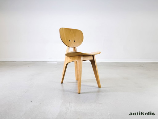 3 sedie vintage originali di Junzo Sakakura per Tendo Mokko 1980