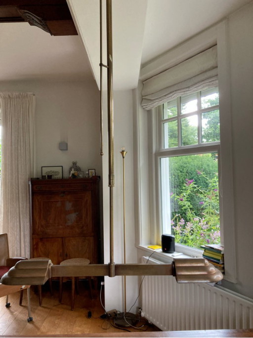 Lampada a sospensione Relco in ottone