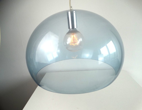 Kartell FL/Y hanglamp Blauw – Hanglampen, Kunststof, Vintage (photo 2 of 6)