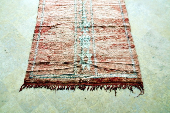 Image 1 of Blush Marokkaans Boujaad Vintage Vloerkleed - 340 x 150 cm