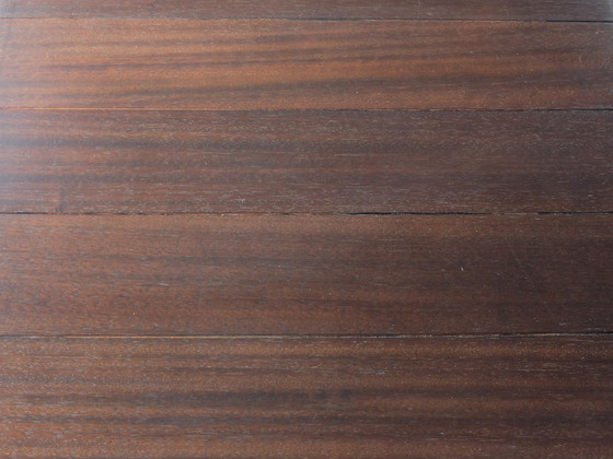 Image 1 of Scrivania o tavolo da pranzo in legno massello di Iroko, edizione Regain