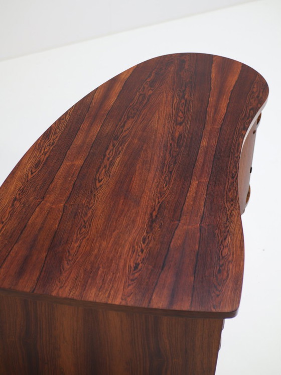 Kai Kristiansen Schreibtisch mit Bar Modell 54 Kidney Palisander – Wood (photo 18 of 19)