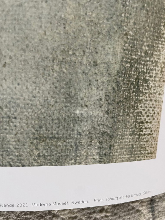 Image 1 of Helene Schjerfbeck, Självporträtt med palett, 1937, copyright Schjerfbeck...2021, Impreso en Suecia