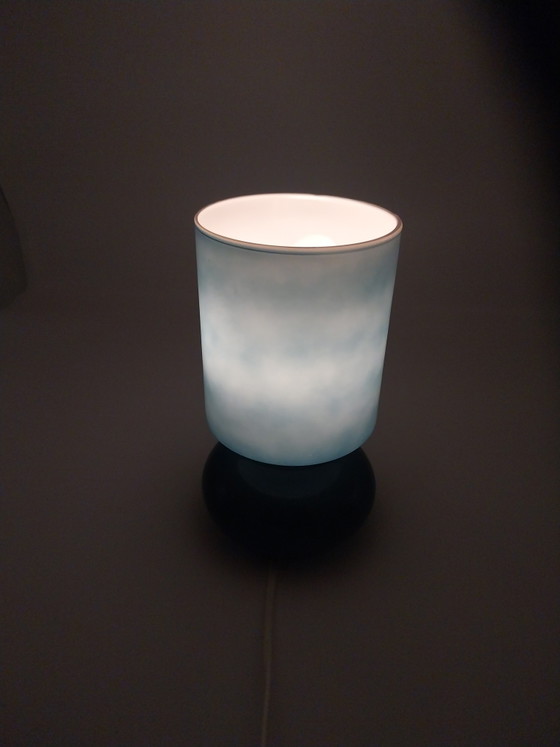 Image 1 of 1 lampe IKEA Lykta en bleu rare, édition originale.