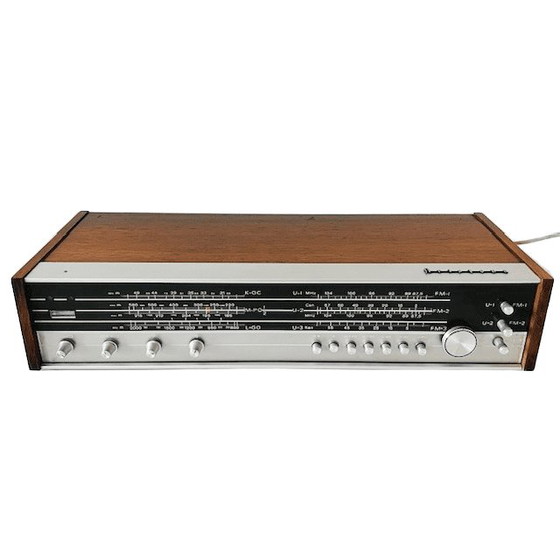 Image 1 of Ricevitore stereo vintage di metà secolo Aristona SA5910 Philips 22RH781 teak anni '70