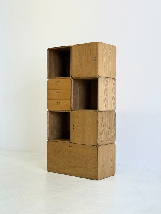 Image 1 of Set of 7 modular cabinets by Derk Jan de Vries for Maisa di Seveso