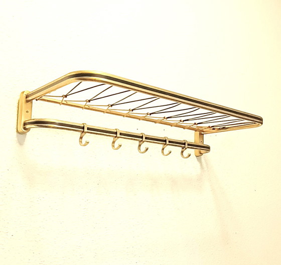 Image 1 of Fifties String Coat Rack