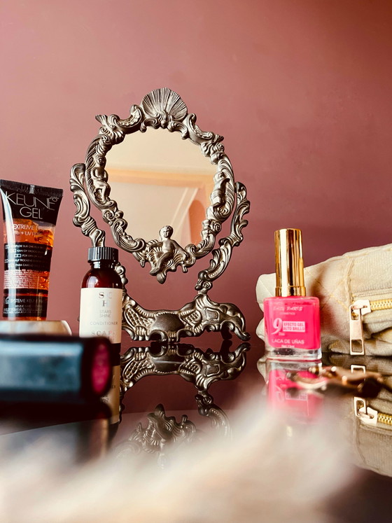 Image 1 of Unico! Specchio da toeletta in stile Ricoco italiano.