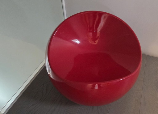 Ballstuhl ROT - Finn Stone - perfekter Zustand