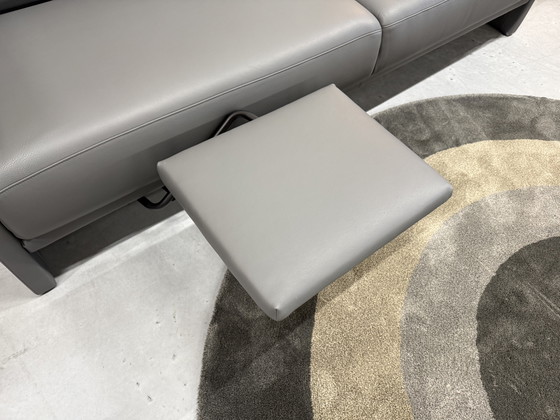 Image 1 of Rolf Benz Cara Sofa, graues Leder, 220