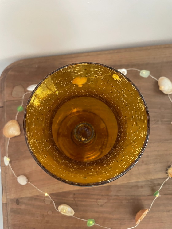 Portacandele vintage in vetro a bolle – Glass (photo 3 of 3)