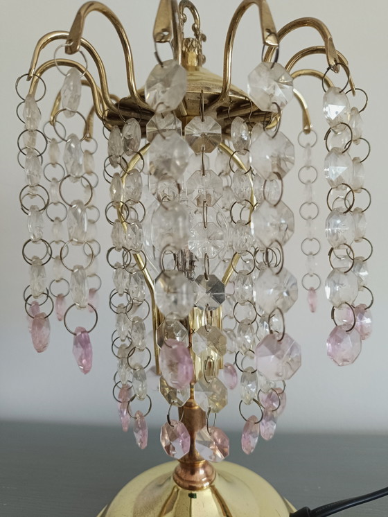 Image 1 of Table Lamp with Pampilles
