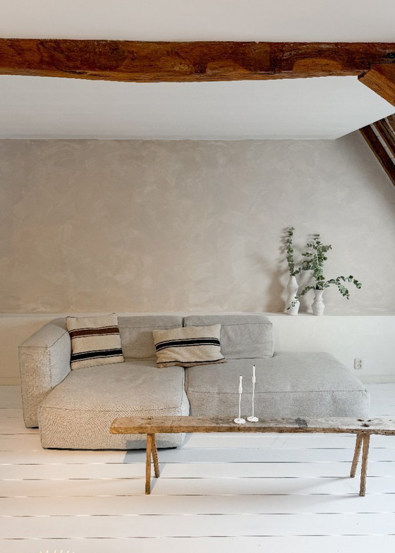 Image 1 of Sofá de diseño HAY, modelo Soft Mags. Sofá Element con chaise longue.