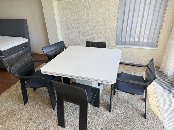 Image 1 of Sedie a listelli Gijs Bakker 5 pezzi