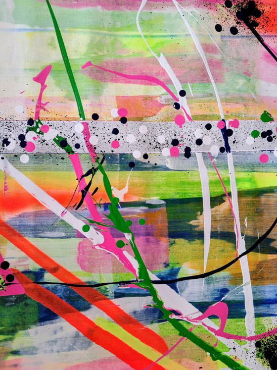 YOUTHONE - Chromatic Flow XXL - Tela d'artista – Dipinti e disegni (photo 11 of 19)