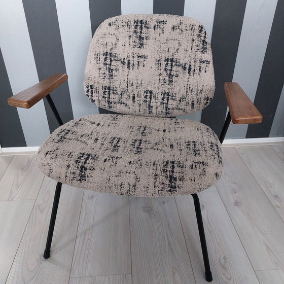 Woood, fauteuil relax merveilleusement confortable, Textile, Métal, Noir (photo 5 sur 5)