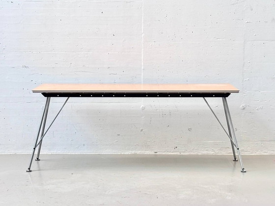 Atelier Alinea office desk with metal frame – Dining tables, Wood (photo 11 of 15)