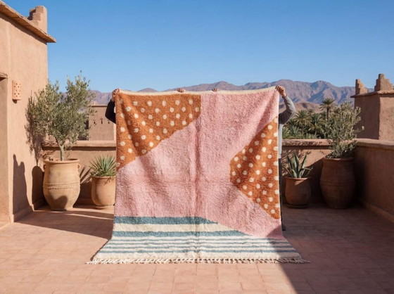 Image 1 of Alfombra única de lana marroquí, 200 cm x 300 cm