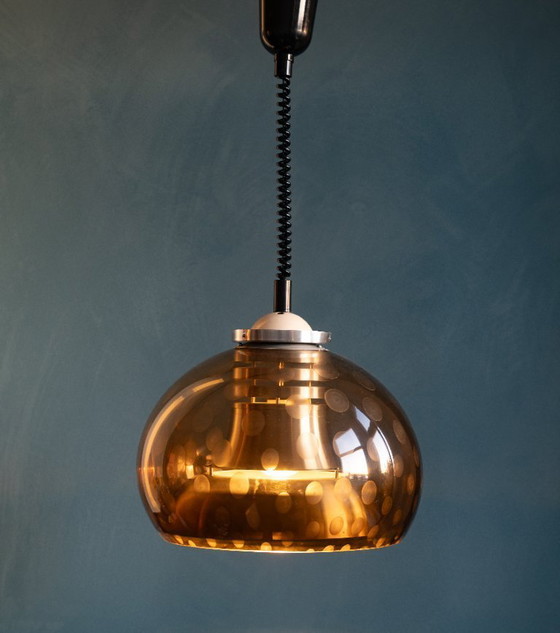 Image 1 of Lampe à suspension champignon Space Age par Lakro Amstelveen