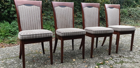 Image 1 of 6 Bannink jugendstil eetkamerstoelen 