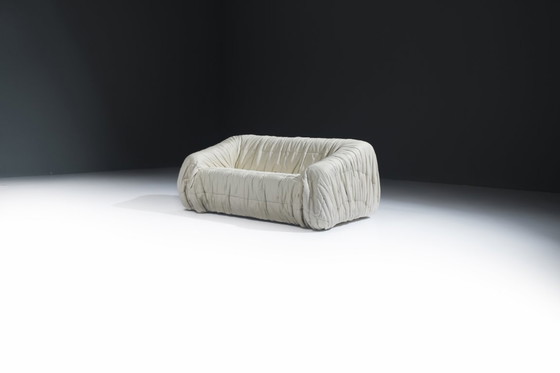 Image 1 of Rarissimo divano in pelle Piumino di De Pas D'urbino e Lomazzi per Dall'Oca Italy